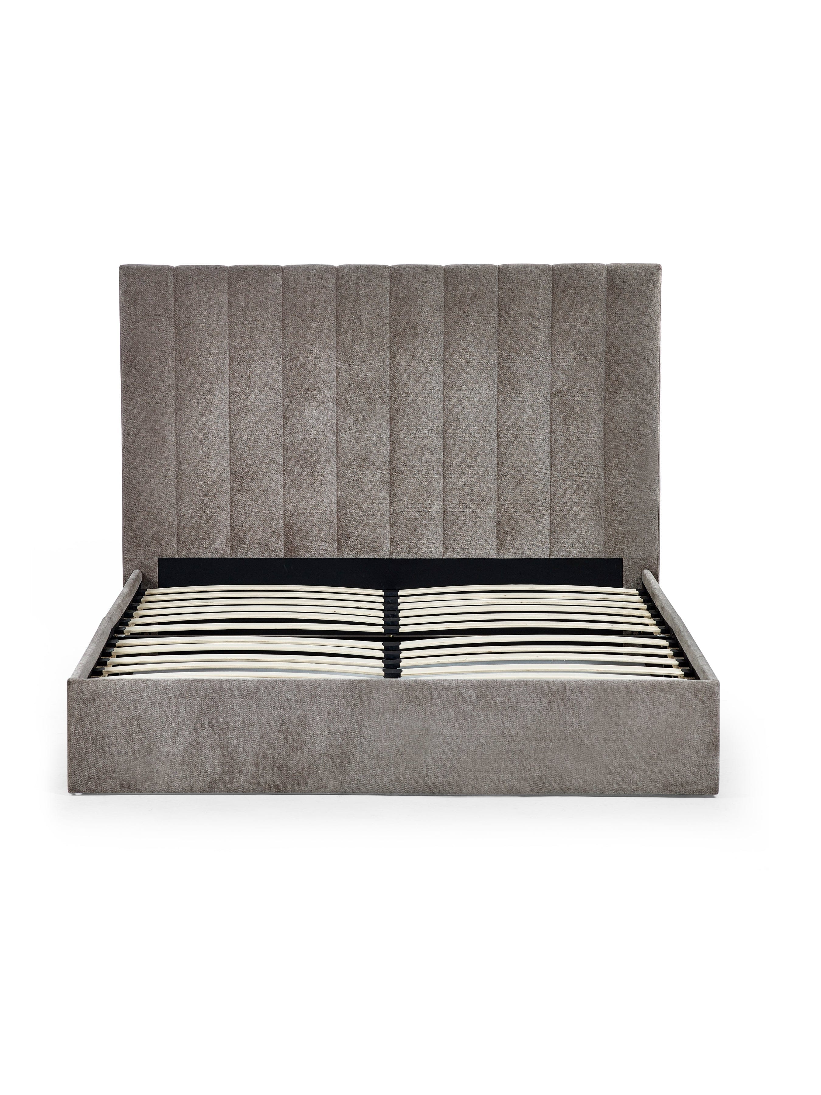 Julian Bowen Fabric Bed Eloise Bed - Grey Bed Kings