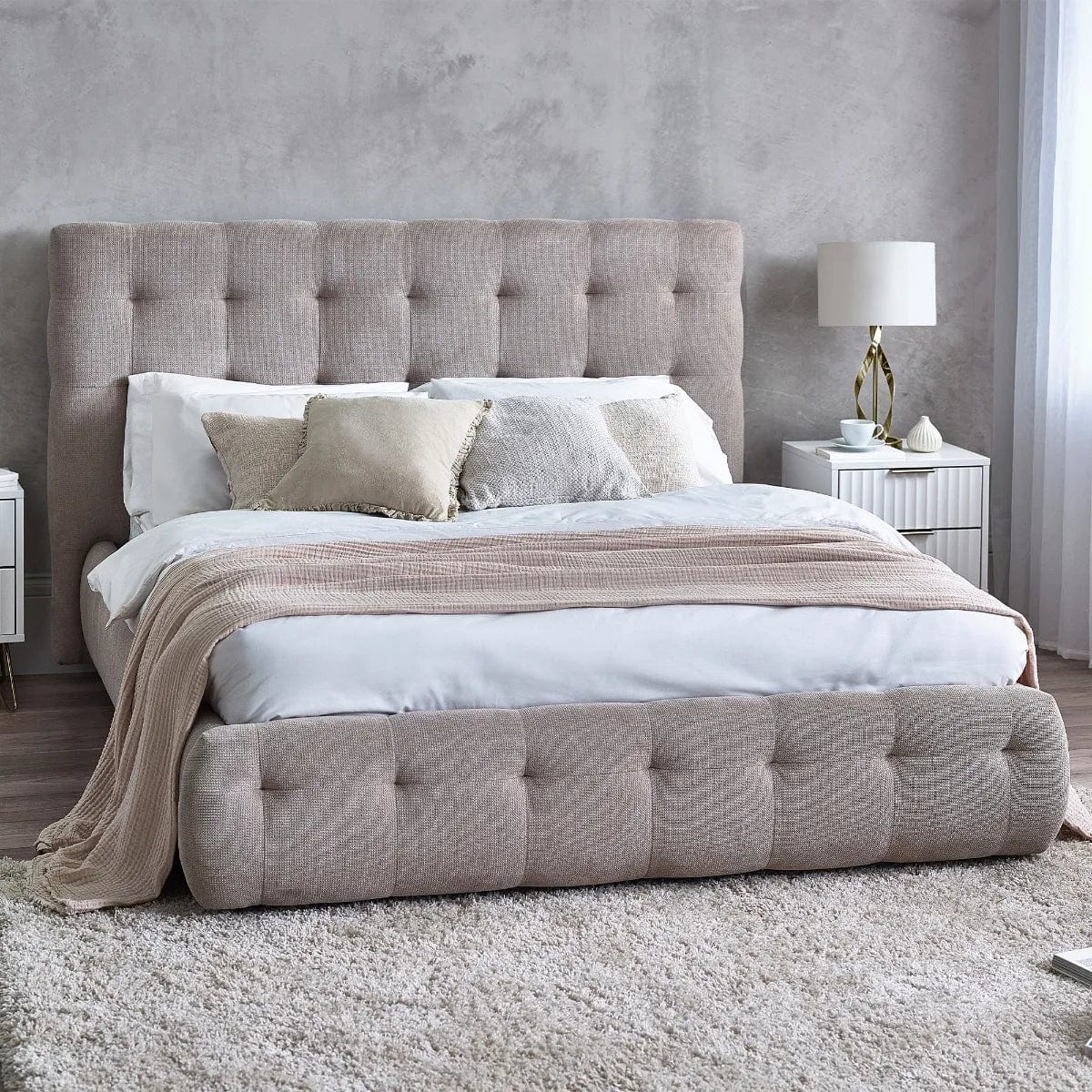 Julian Bowen Fabric Bed Odette Bed Bed Kings