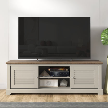 Salcombe TV Unit Light Grey