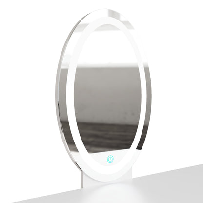 Signy Led Dressing Table With Stool