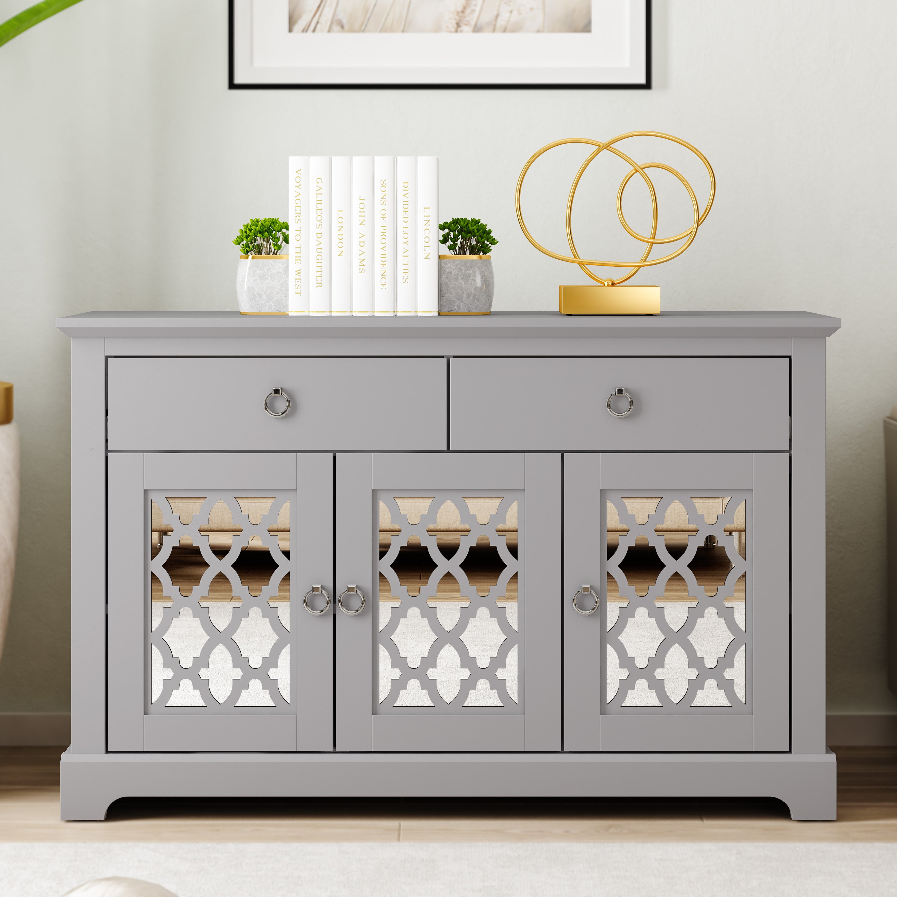Honiton 3 Door 2 Drawer Sideboard Grey