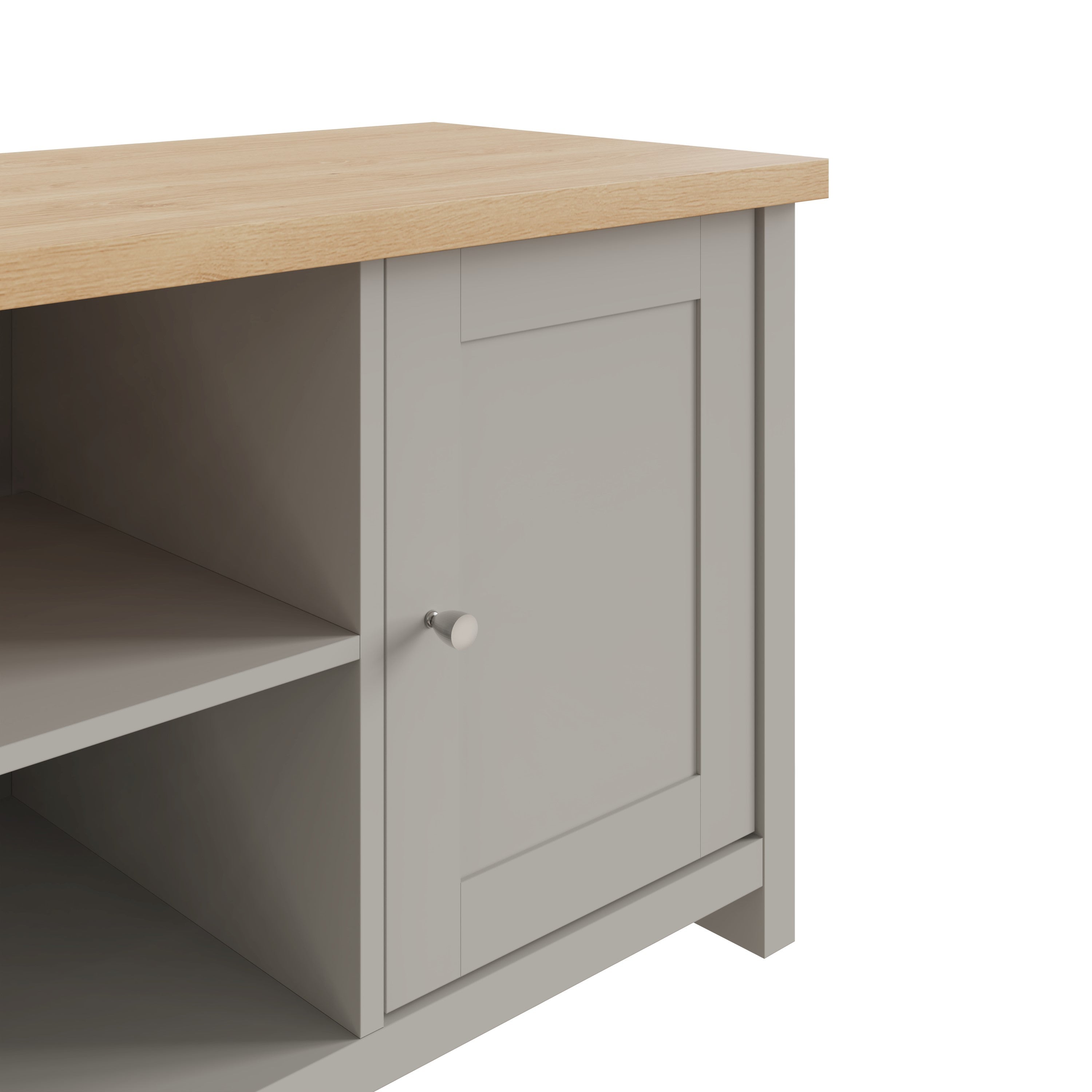 Lancaster Large TV Cabinet Grey