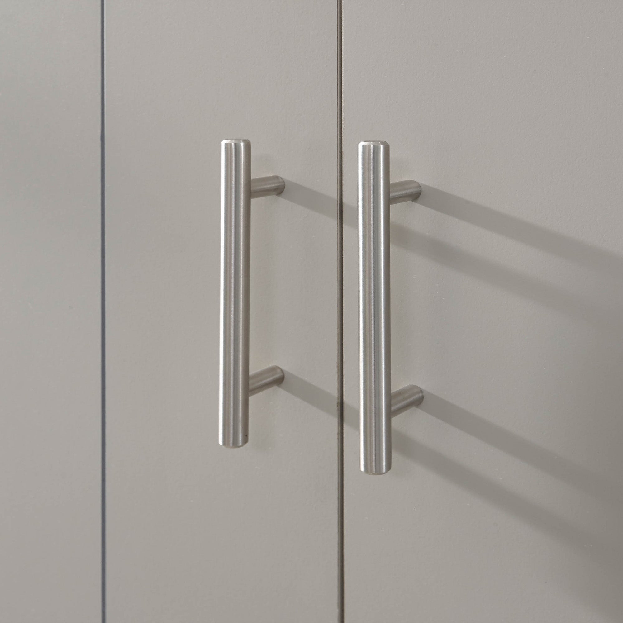Kendal 2 Door 1 Drawer Wardrobe Grey
