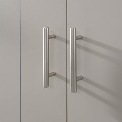 Kendal 2 Door 1 Drawer Wardrobe Grey