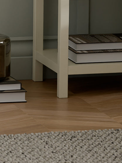 Coxmoor 1 Drawer - Ivory and Oak