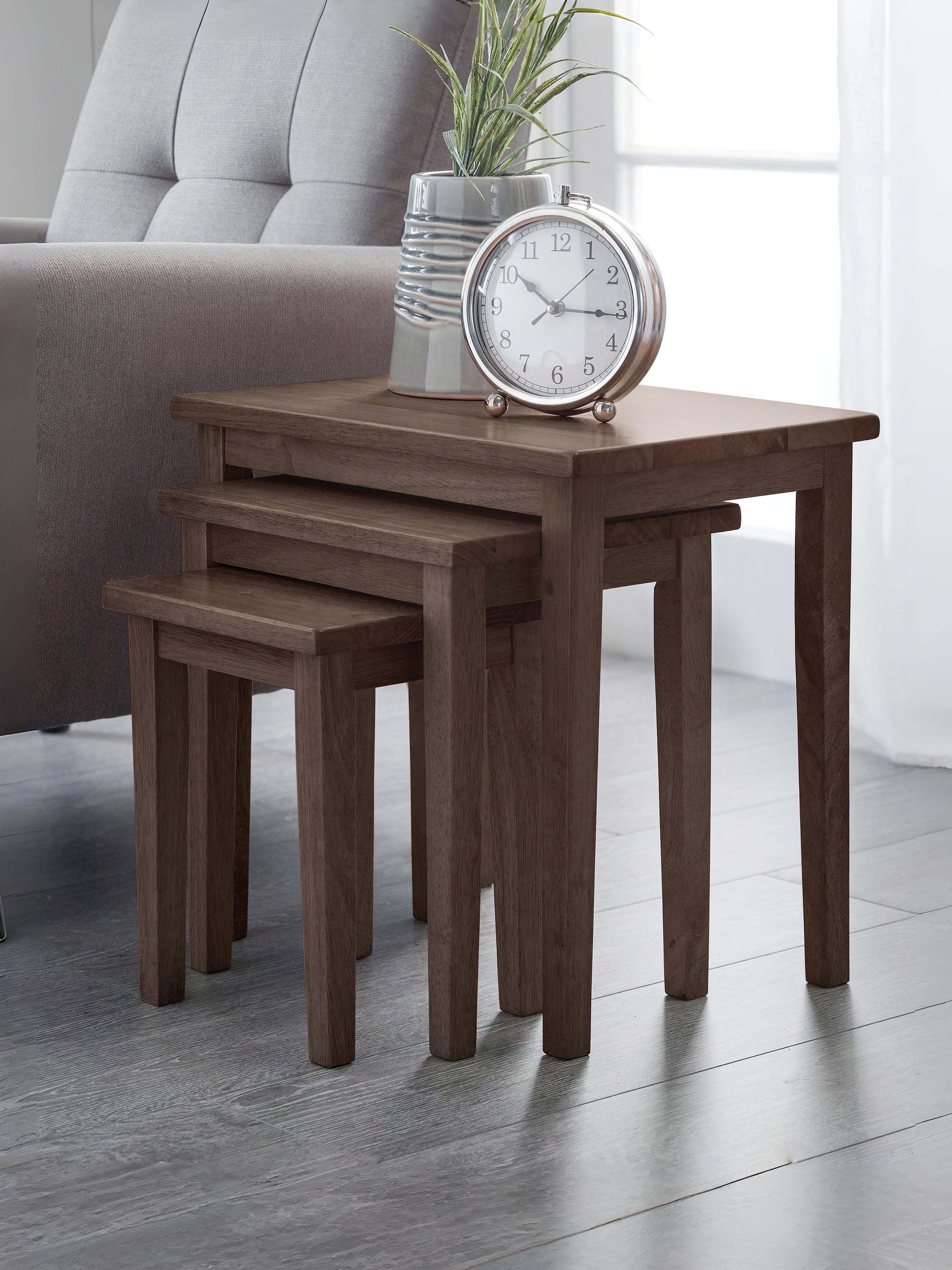 Cleo Walnut Nest of Tables