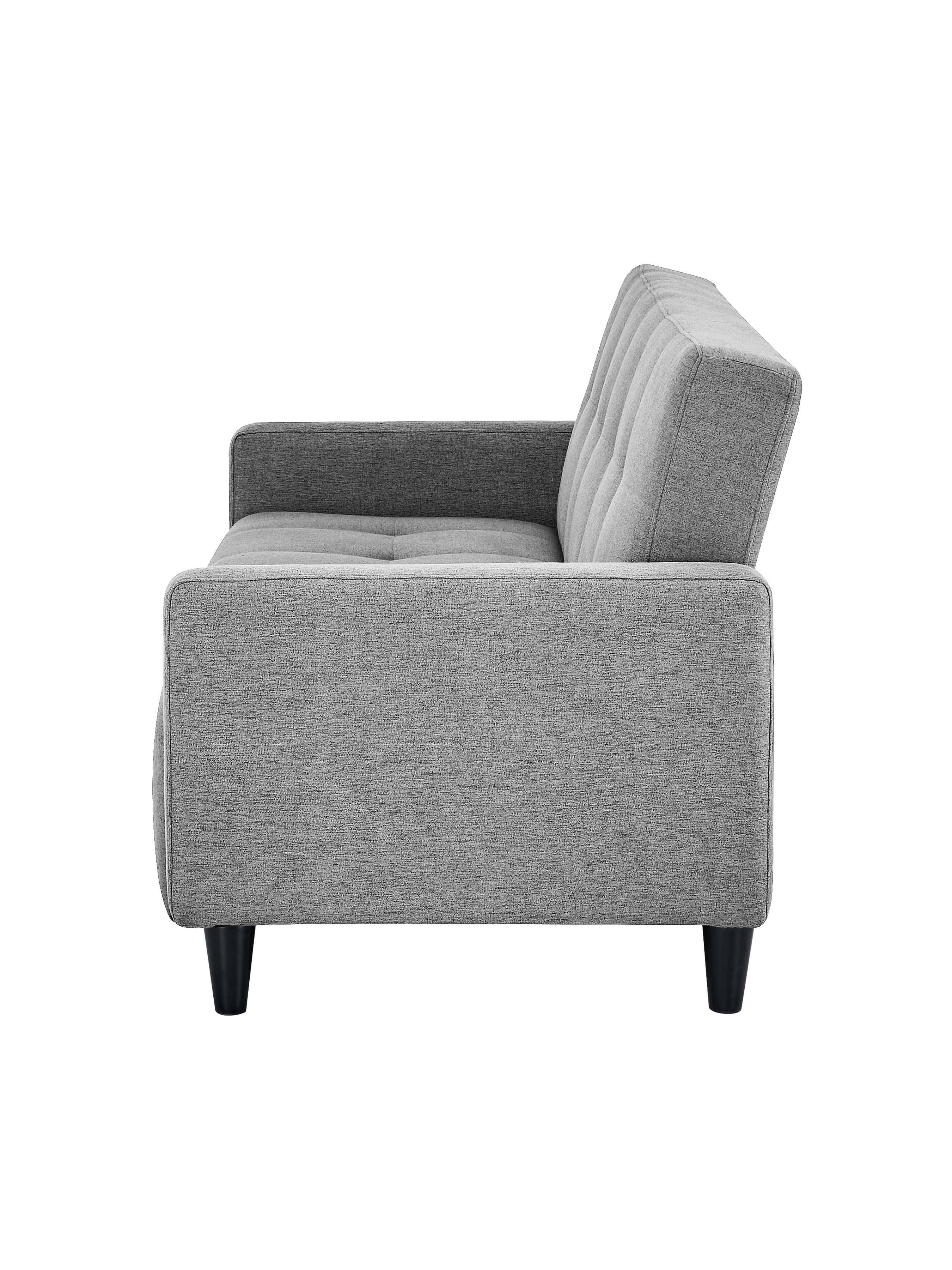Alfie 3 Seater Grey Linen Storage Sofabed
