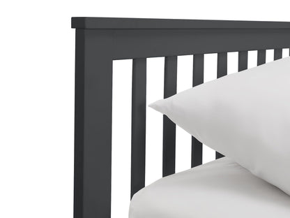 Julian Bowen Guest Bed Single 90cm 3ft Maisie Bed With Underbed And Drawers - Anthracite Bed Kings