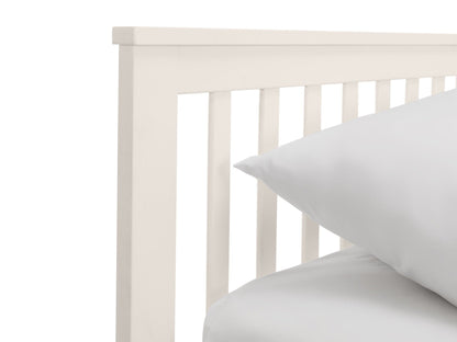 Julian Bowen Guest Bed Single 90cm 3ft Maisie Bed With Underbed And Drawers - Surf White Bed Kings