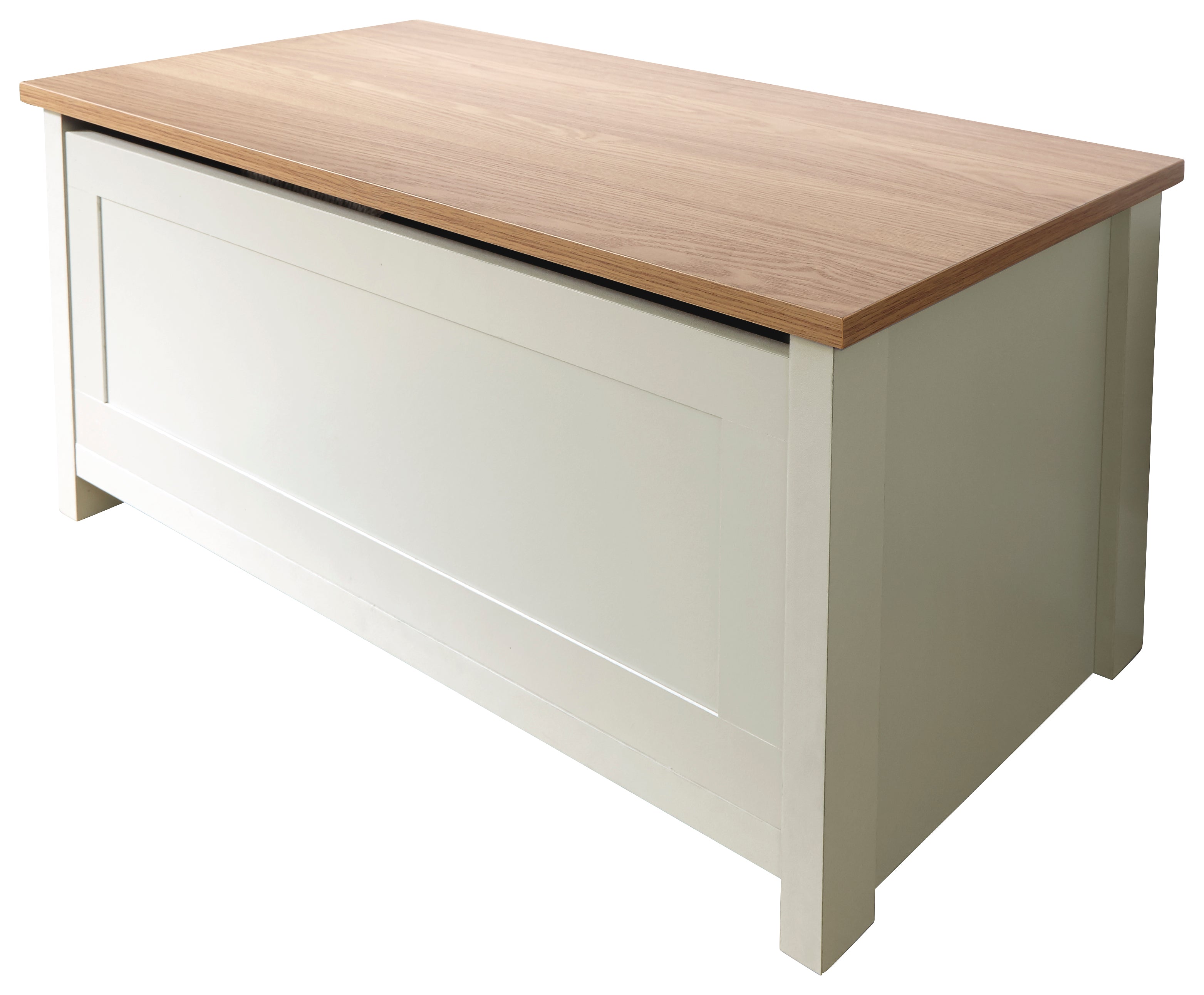 Lancaster Ottoman Storage Cream
