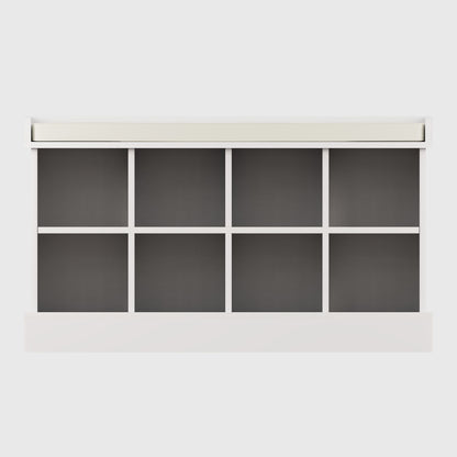 Kempton Shoe Bench White