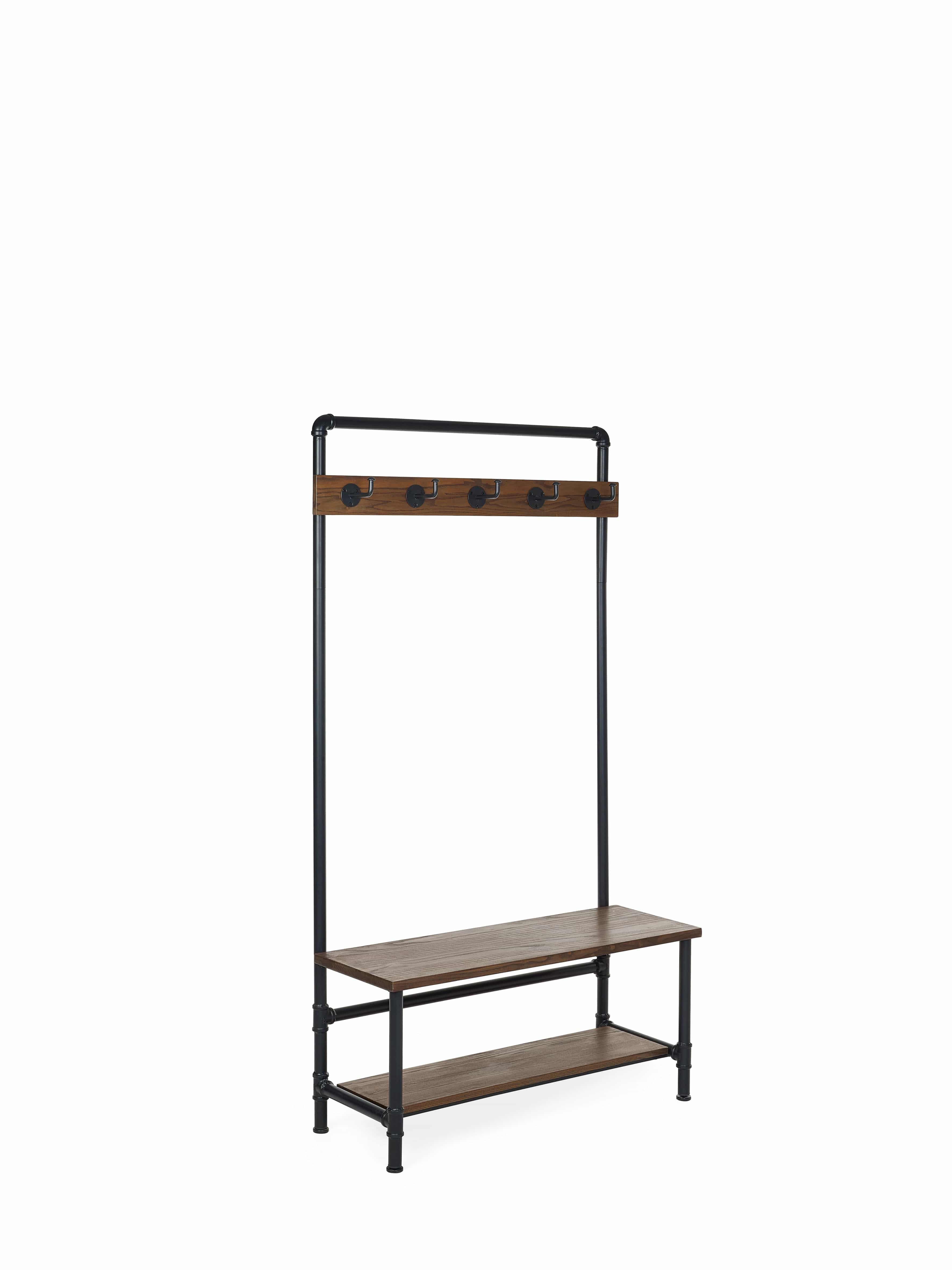 Julian Bowen Hallway Unit Boston Hallway Stand With Bench Bed Kings