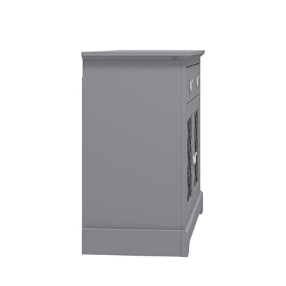 Honiton 2 Door 1 Drawer Sideboard Grey