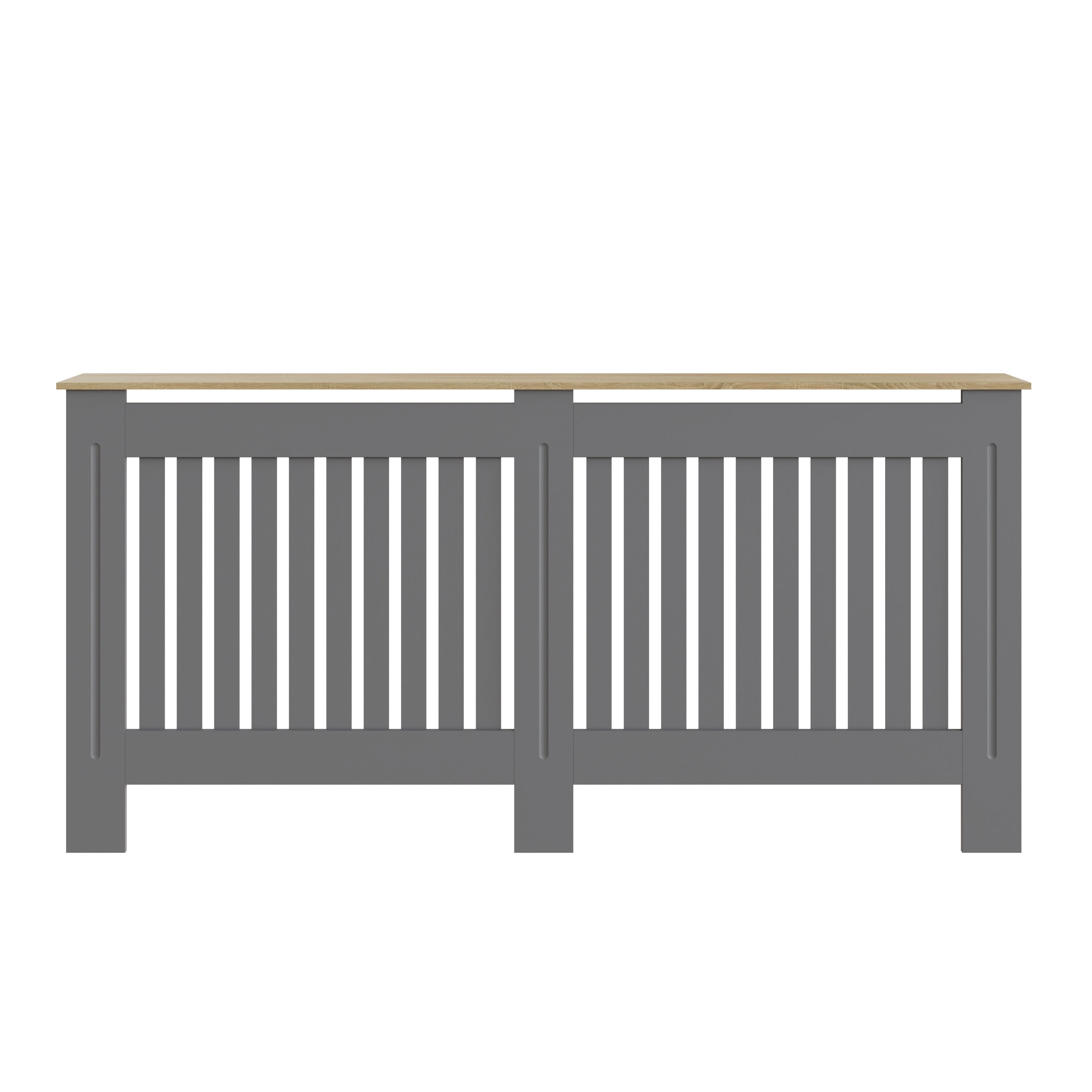 Longslow Radiator Cover Extra Large Grey