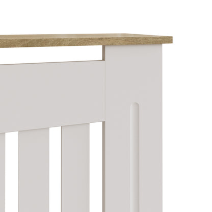 Longslow Radiator Cover Small White
