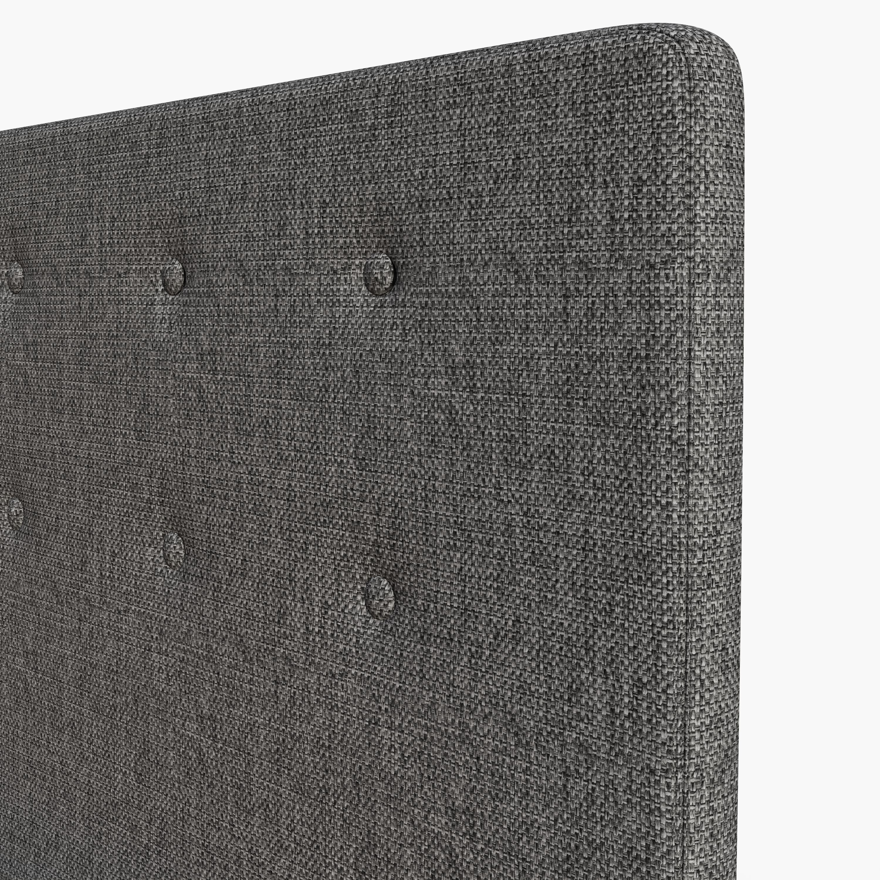 Ashbourne Fabric Upholstered Bed Grey