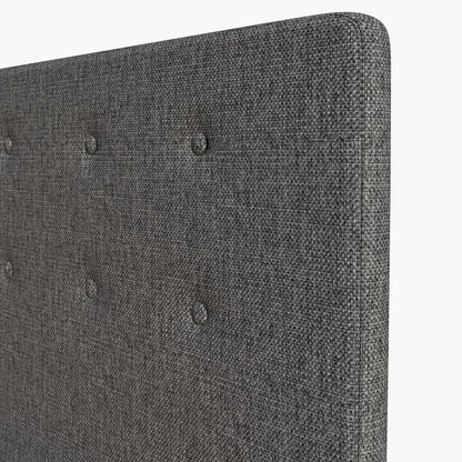 Ashbourne Fabric Upholstered Bed Grey