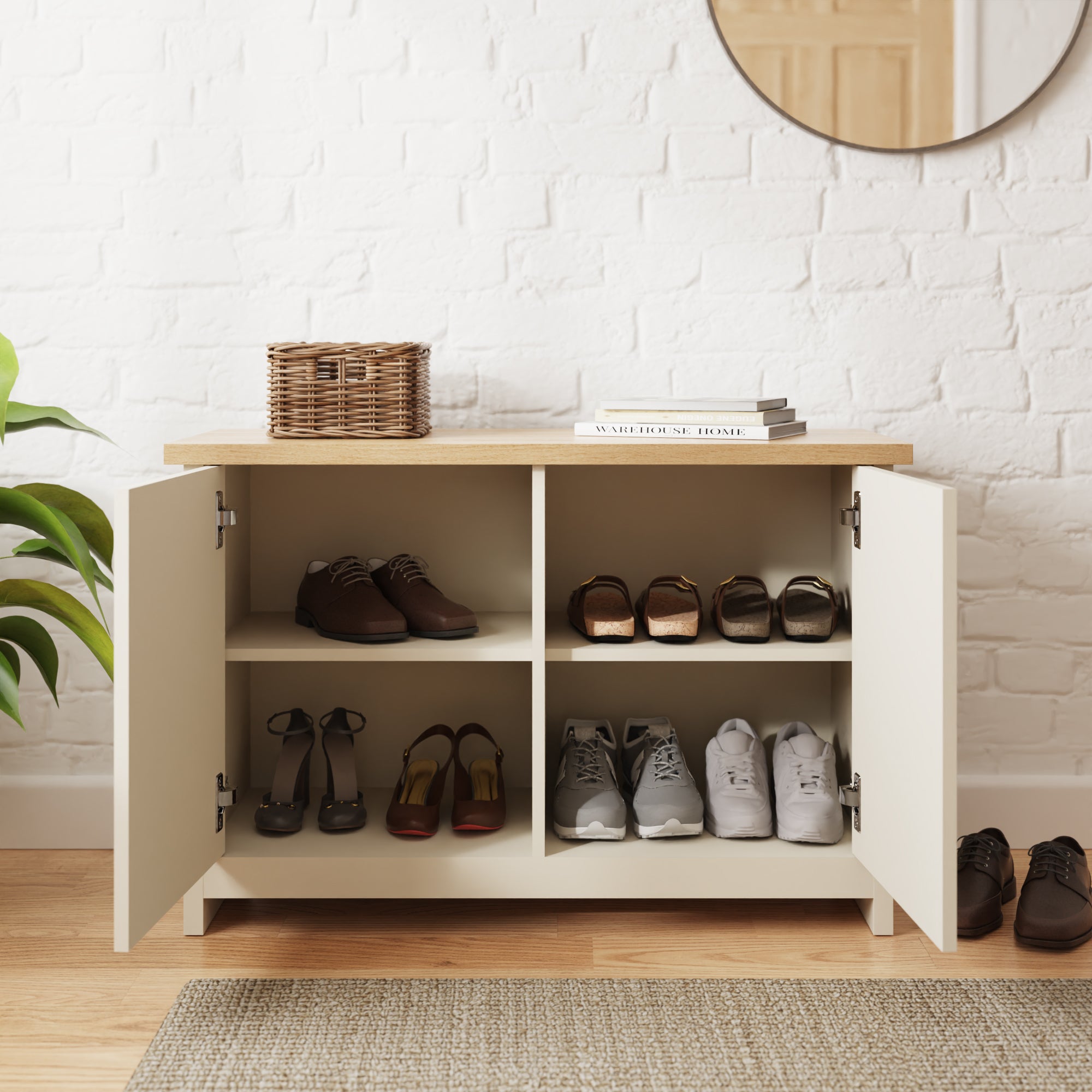 Lancaster Shoe Storage Cream