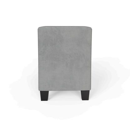Verona Diamante Window Seat Grey Chenille