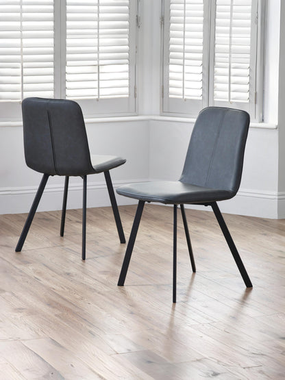 Goya Chairs Antique Black (Set Of 2)