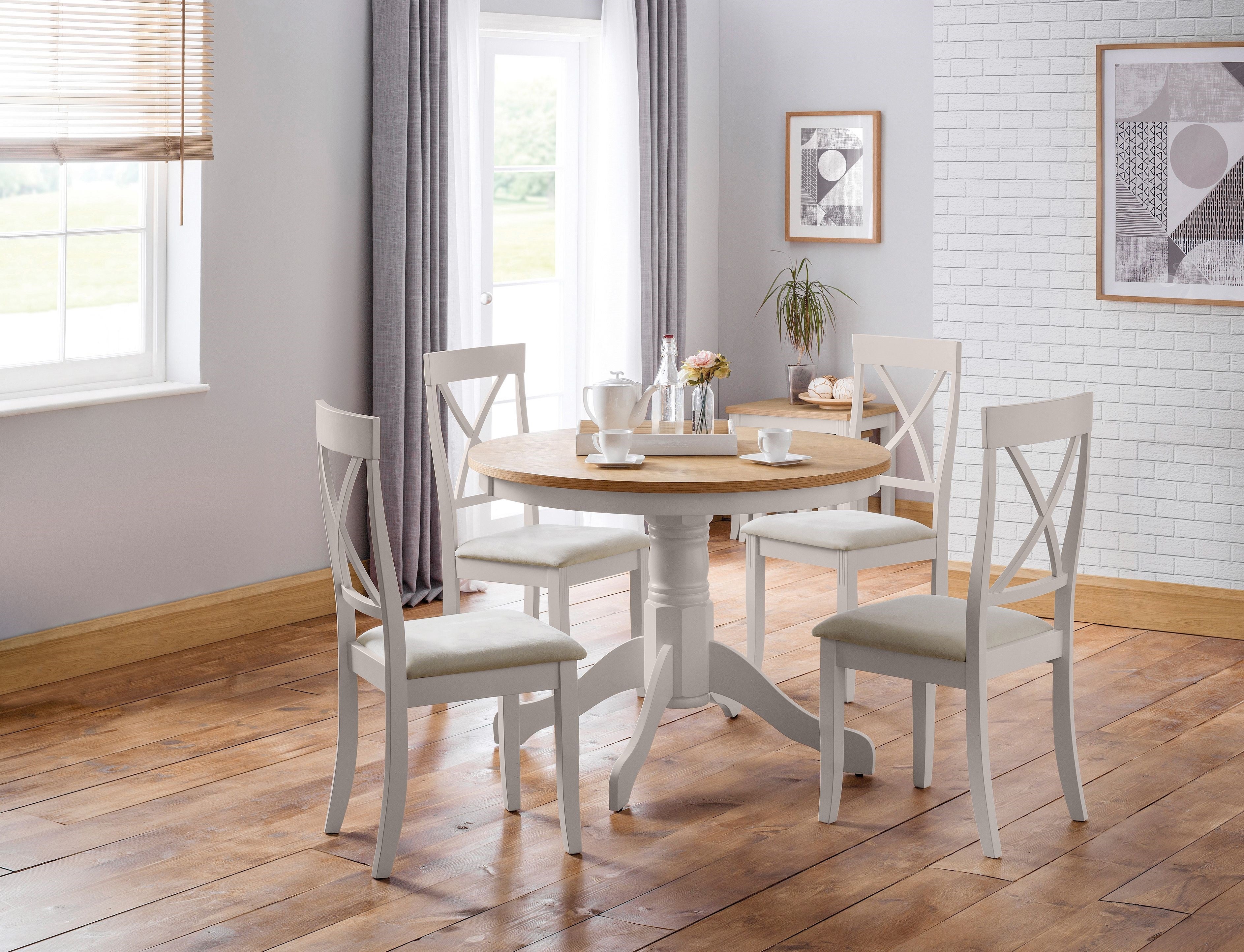 Davenport Elephant Grey Dining Chairs (Set Of 2)
