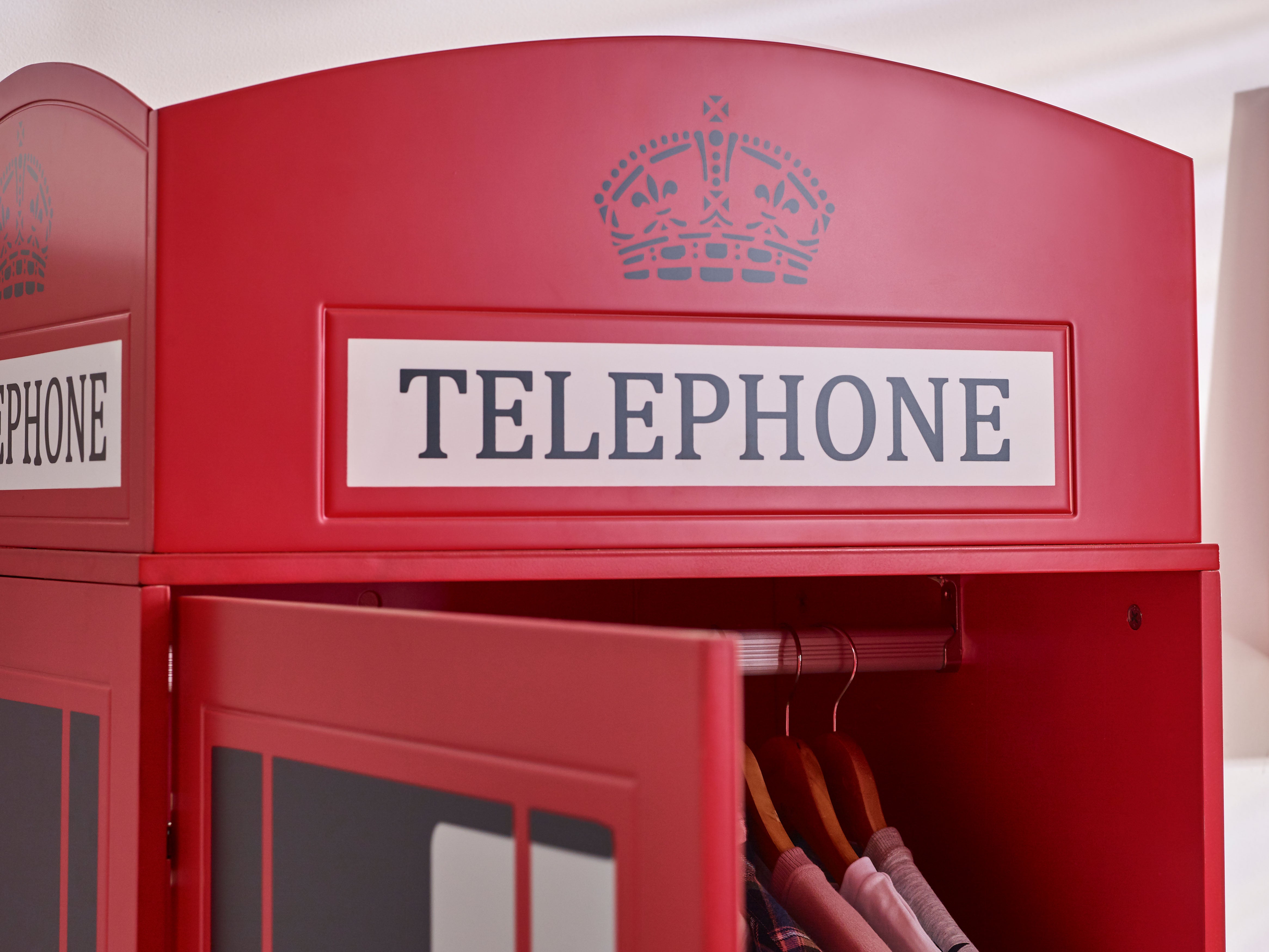 Telephone Box Wardrobe