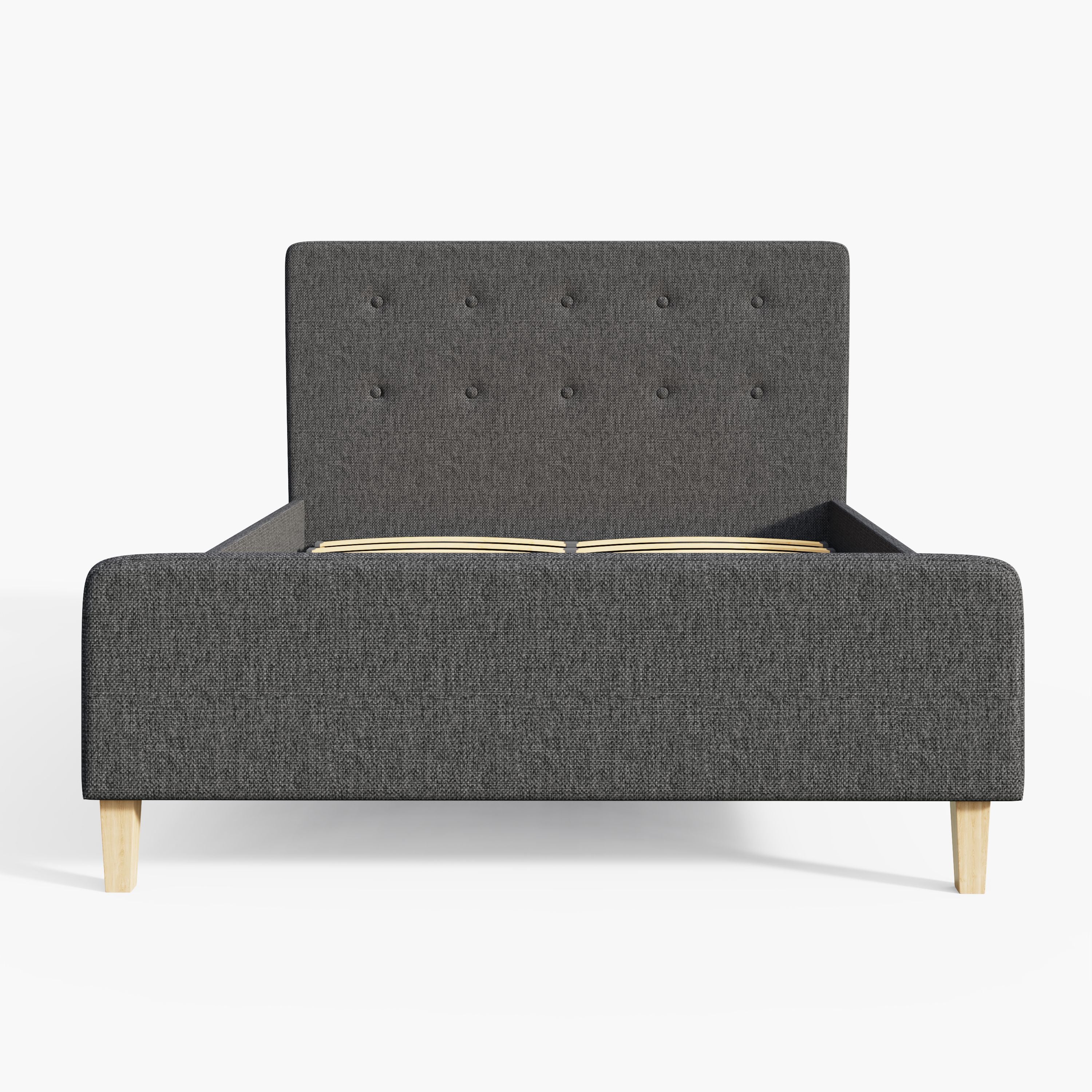 Ashbourne Ottoman Bed Dark Grey