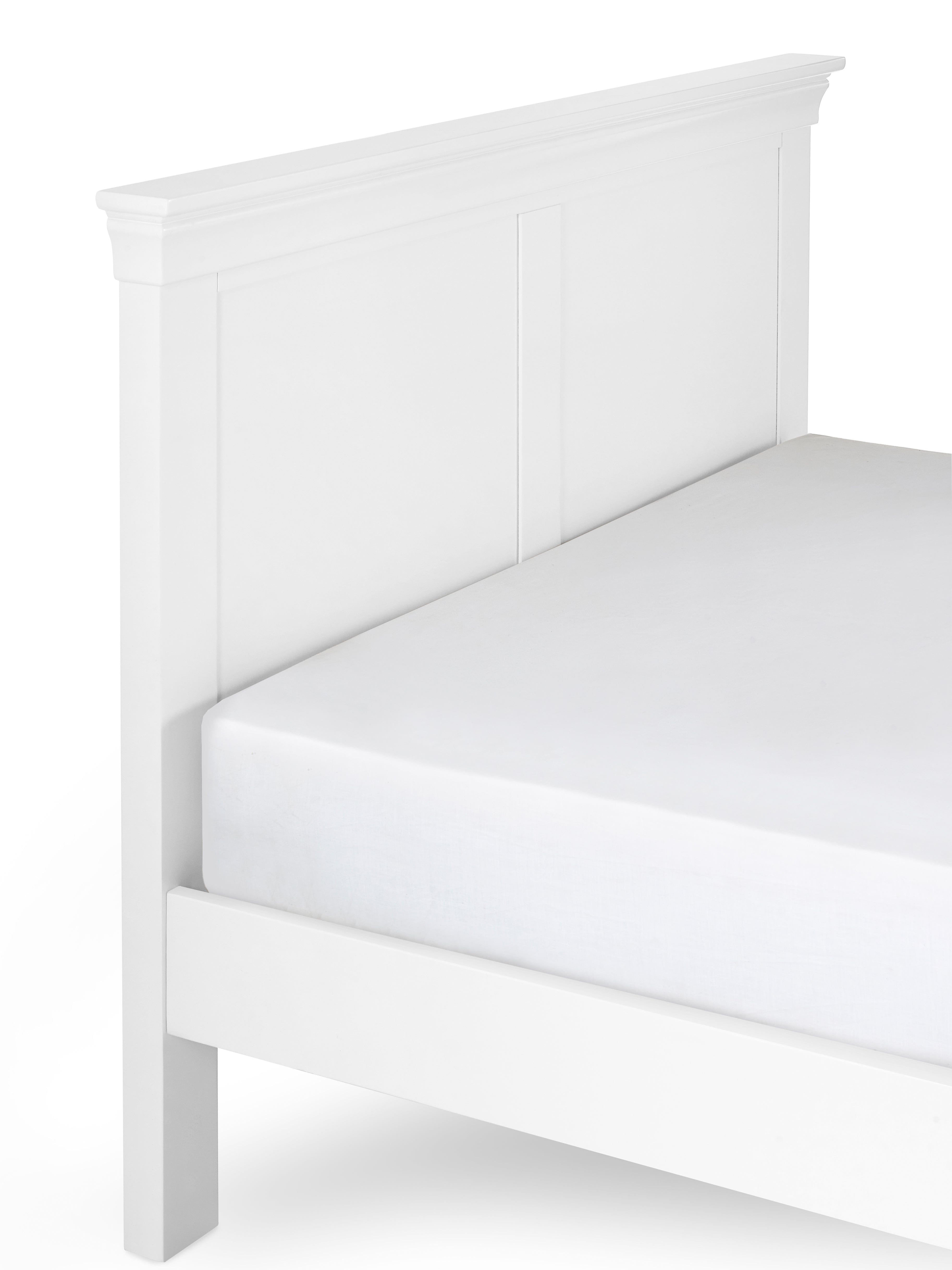 Clermont Bed - Surf White