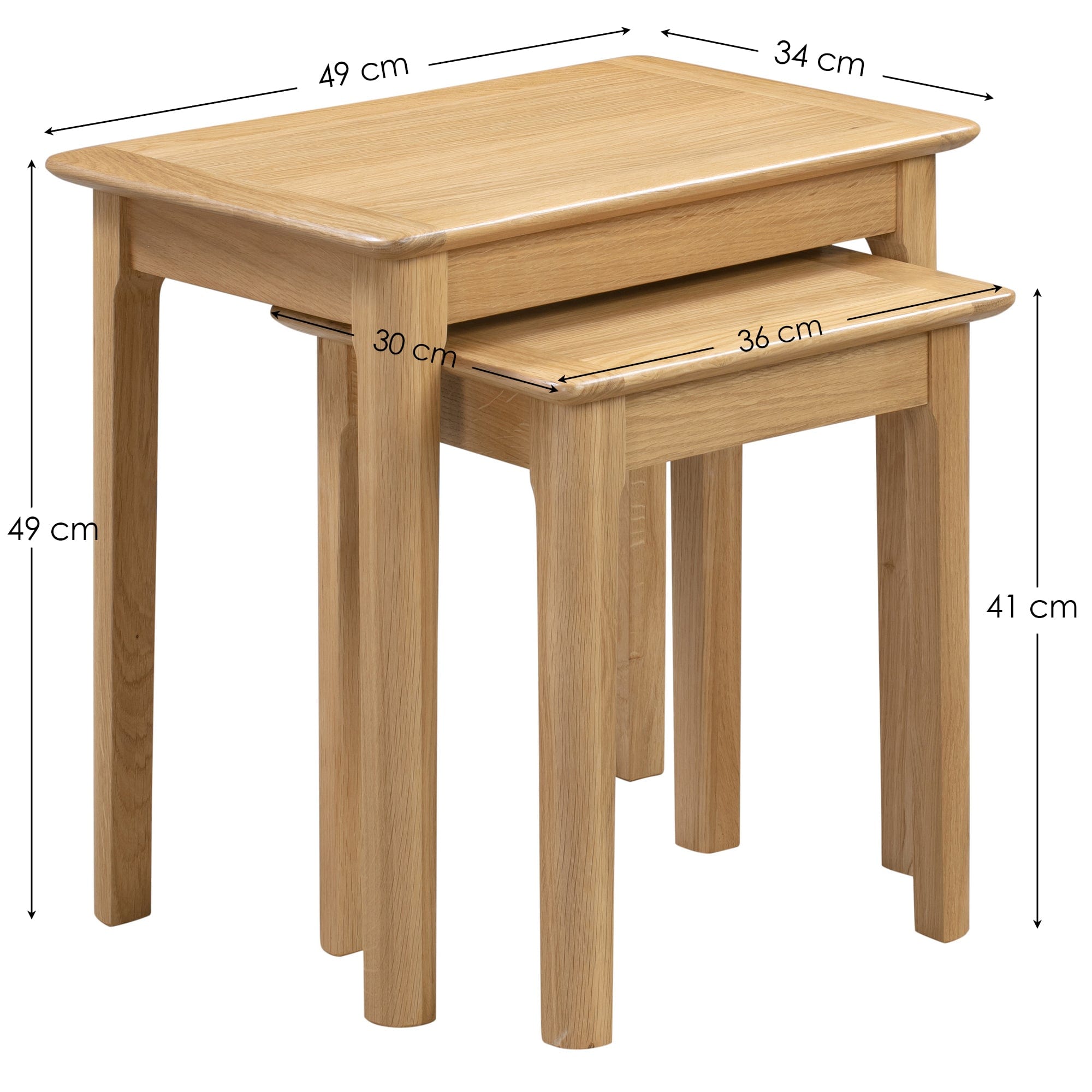 Cotswold Nest Of 2 Tables