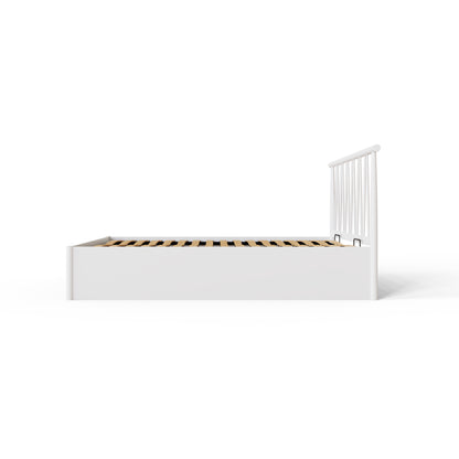 Fusum Spindle Ottoman Bed - White