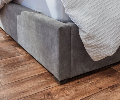 Dakota Ottoman Bed With Solid Base Grace Pewter