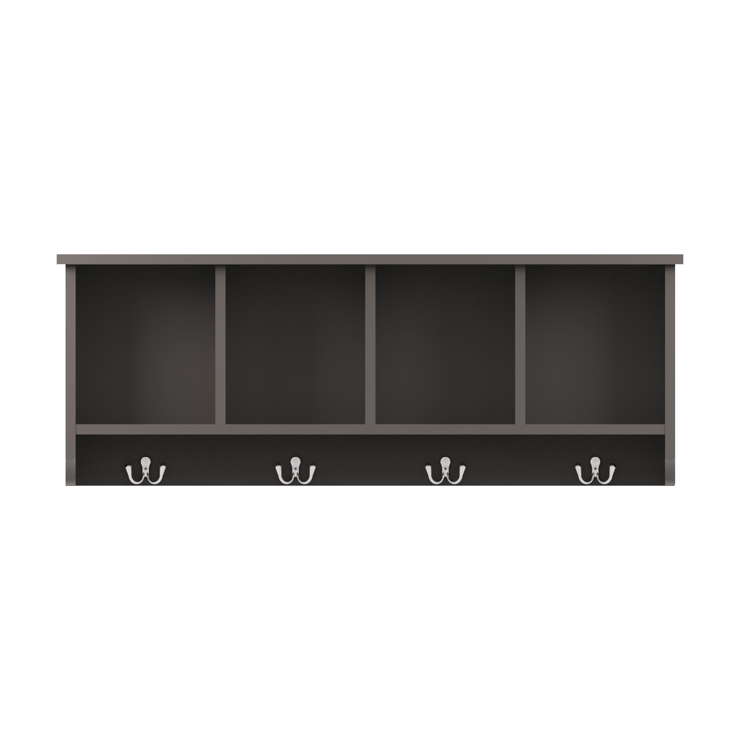 Kempton Wall Rack Grey