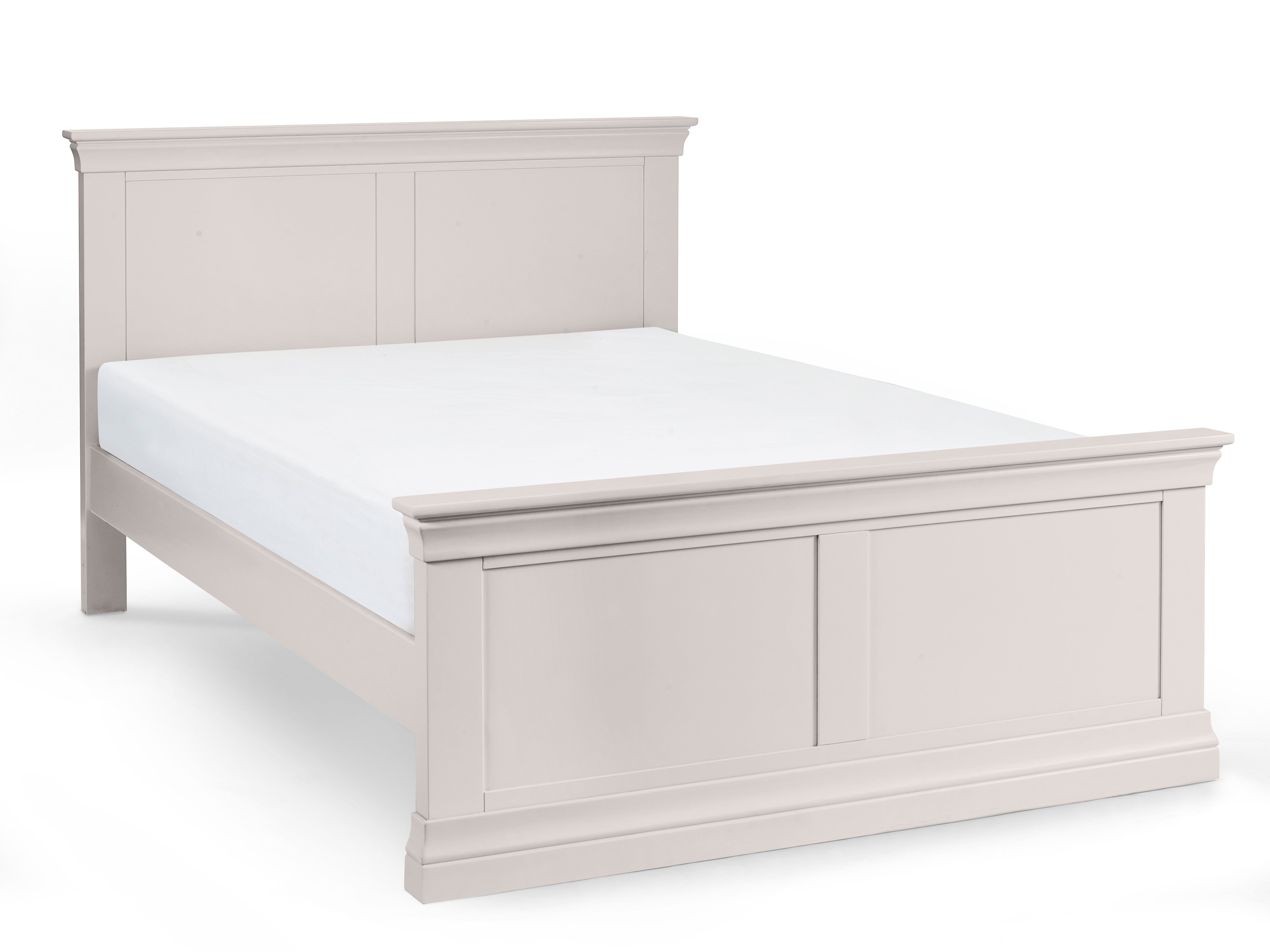 Clermont Bed - Light Grey