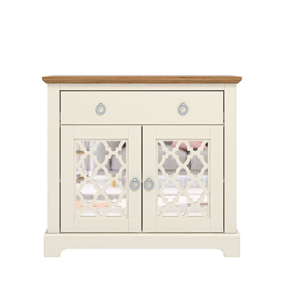 Honiton 2 Door 1 Drawer Sideboard Ivory