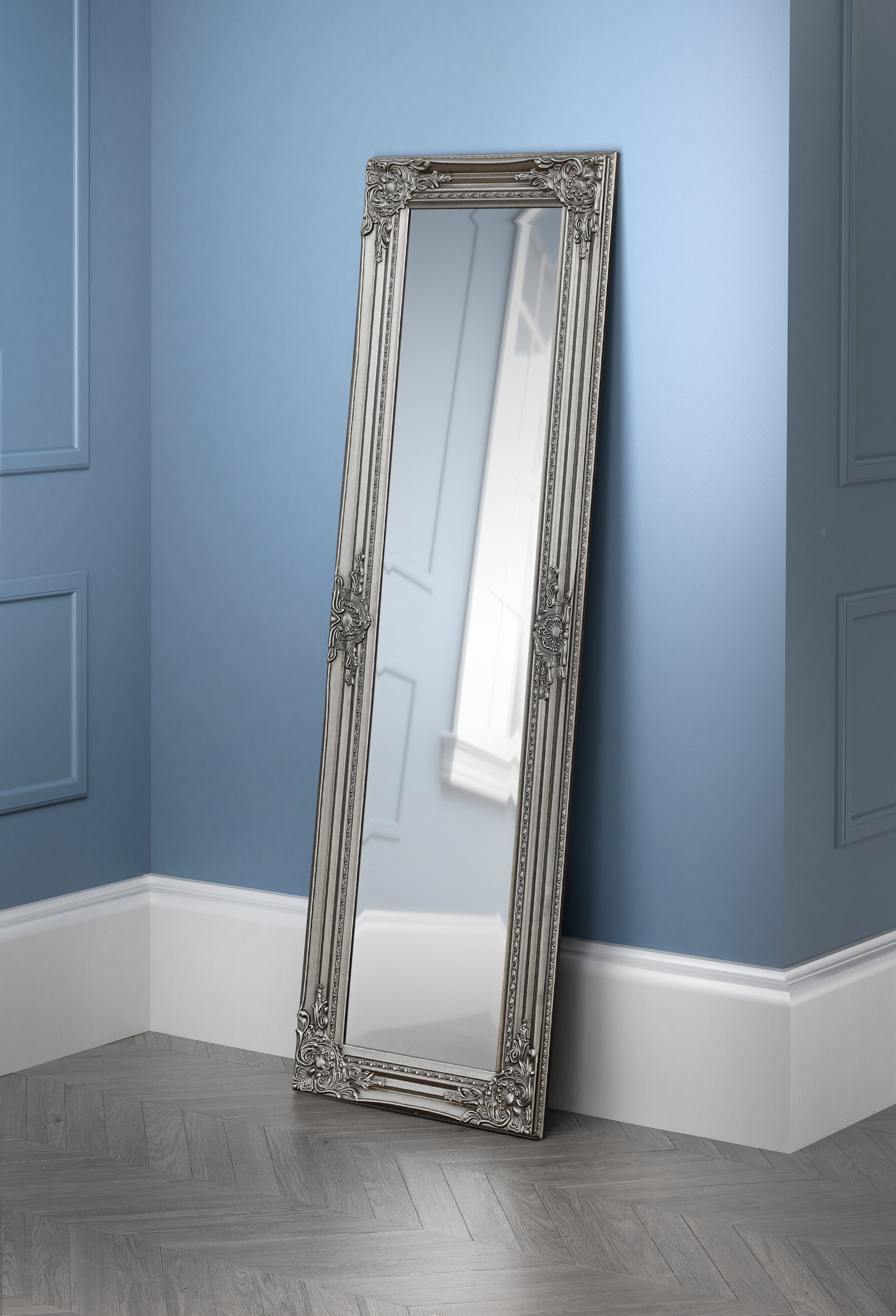 Palais Pewter Dress Mirror