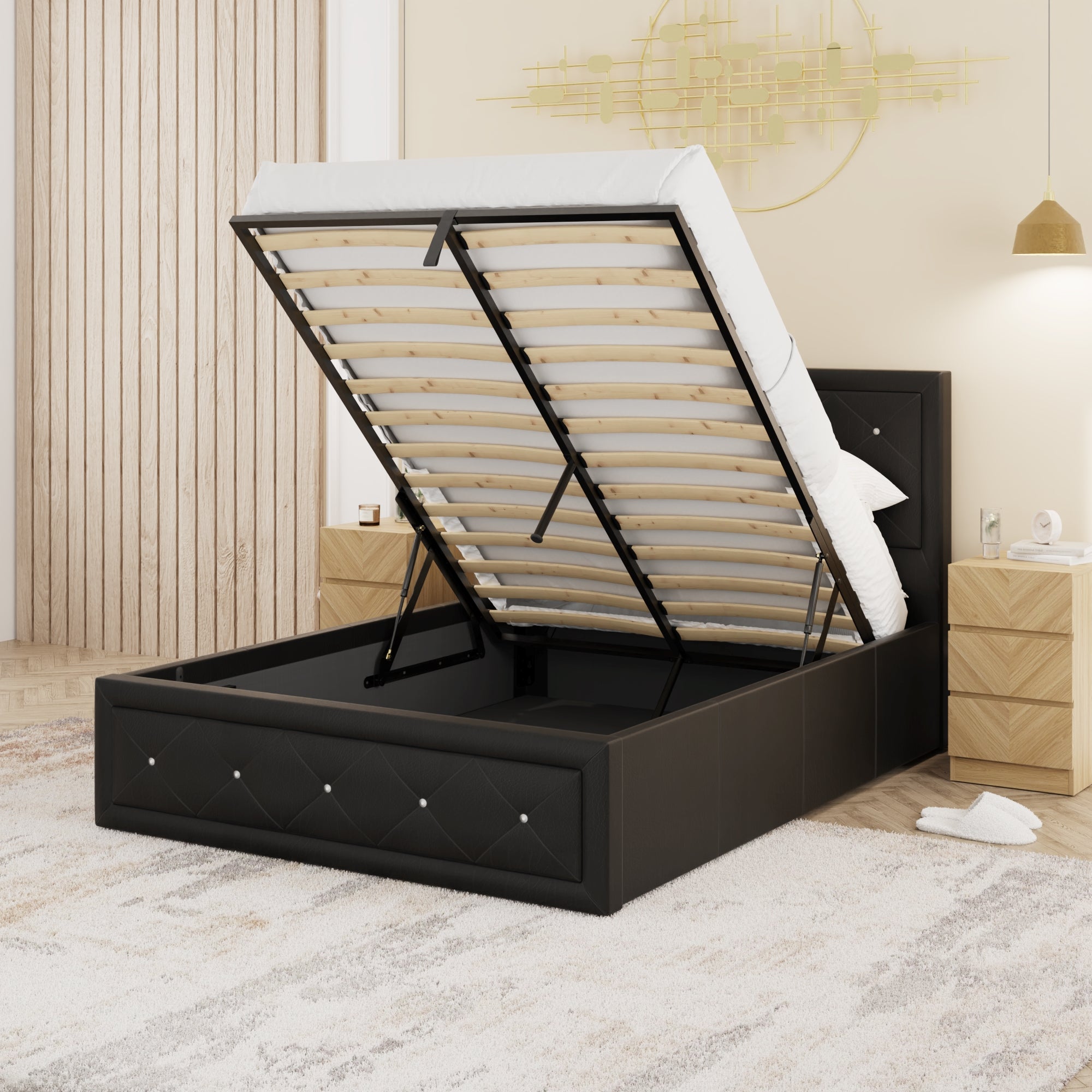 Hollywood Gas Lift Black