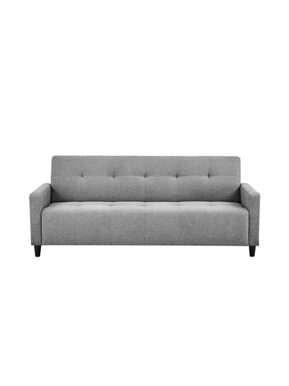 Alfie 3 Seater Grey Linen Storage Sofabed