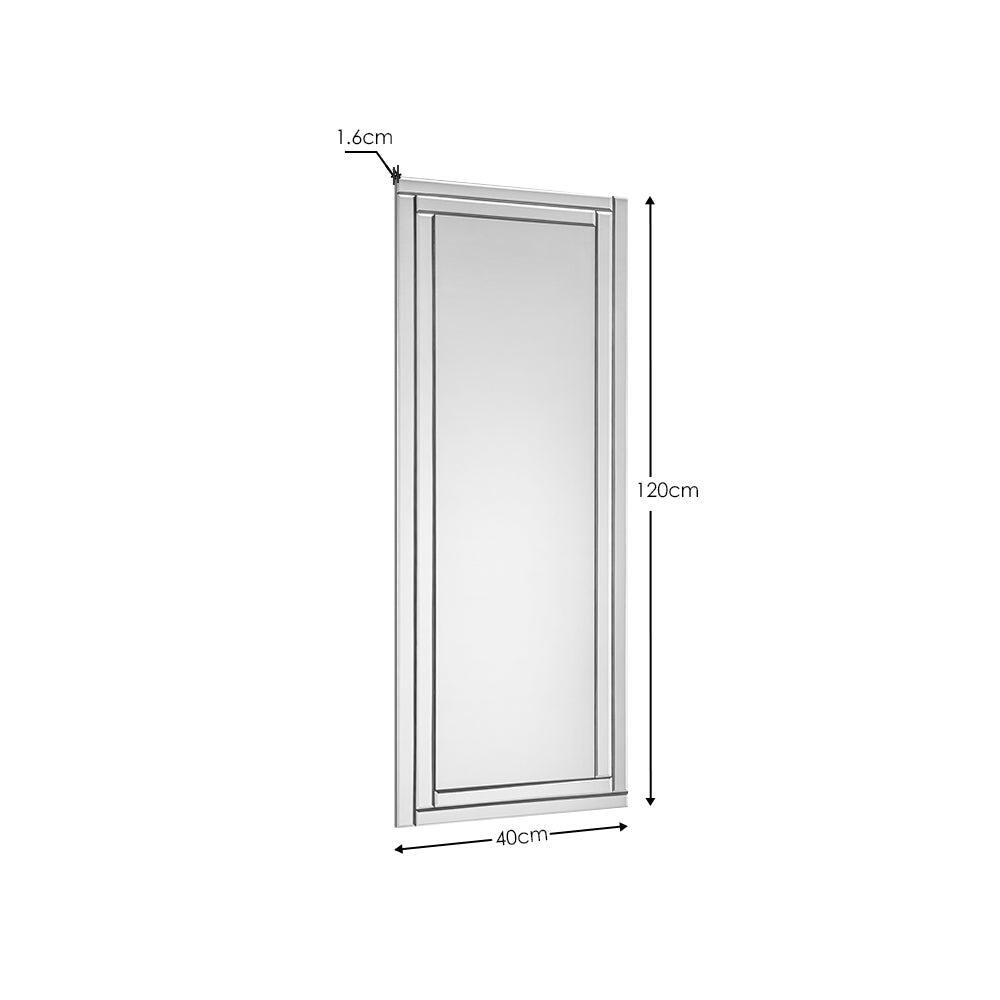 Deco Frameless Dress Mirror