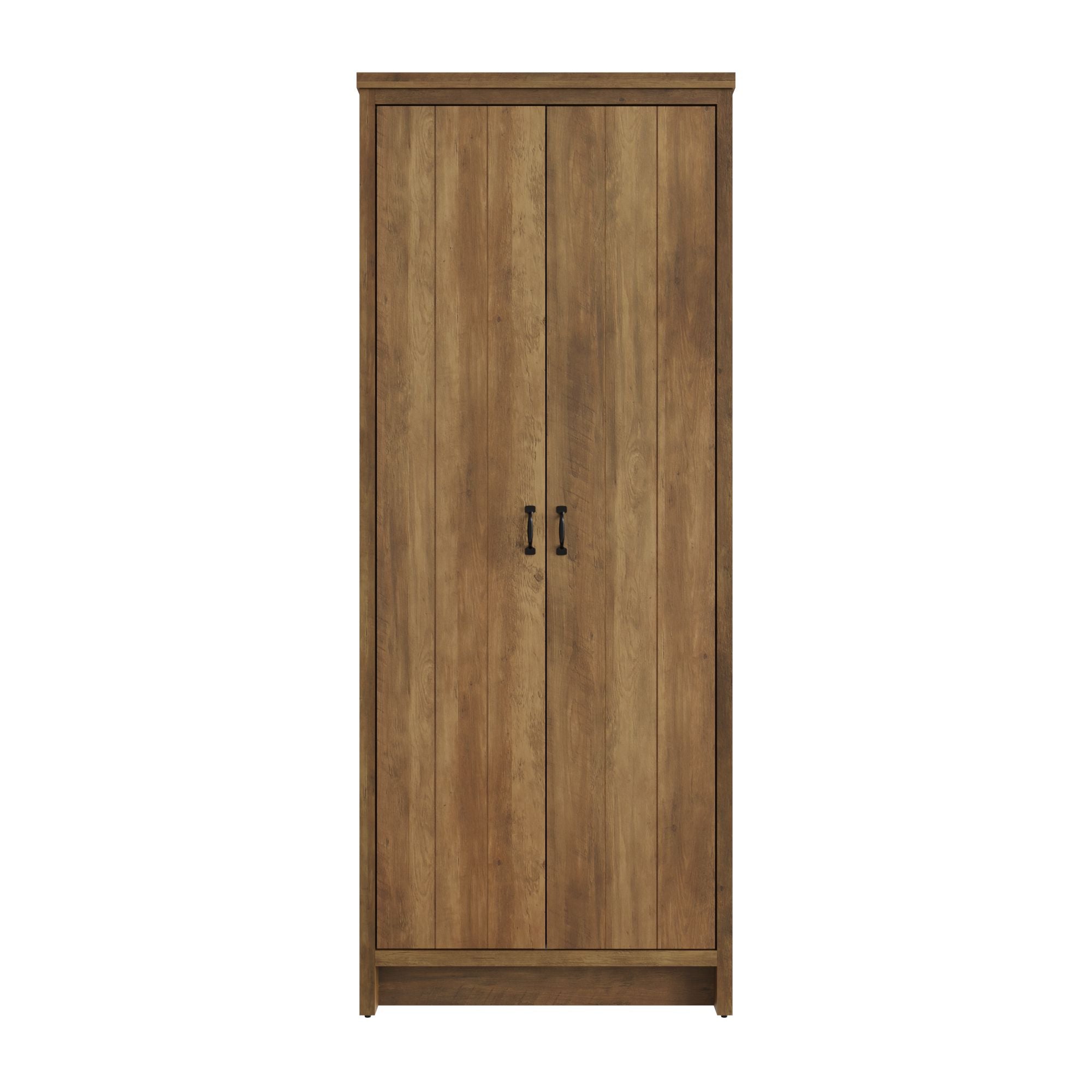 Boston 2 Door Wardrobe Knotty Oak