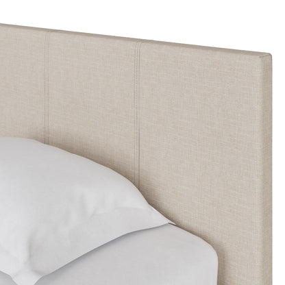 End Lift Ottoman Bed Frame - Natural