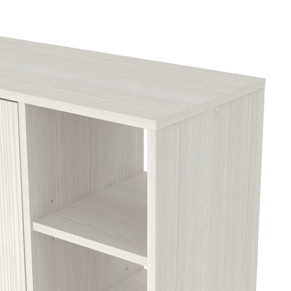 Bideford Tall Shoe Cabinet White