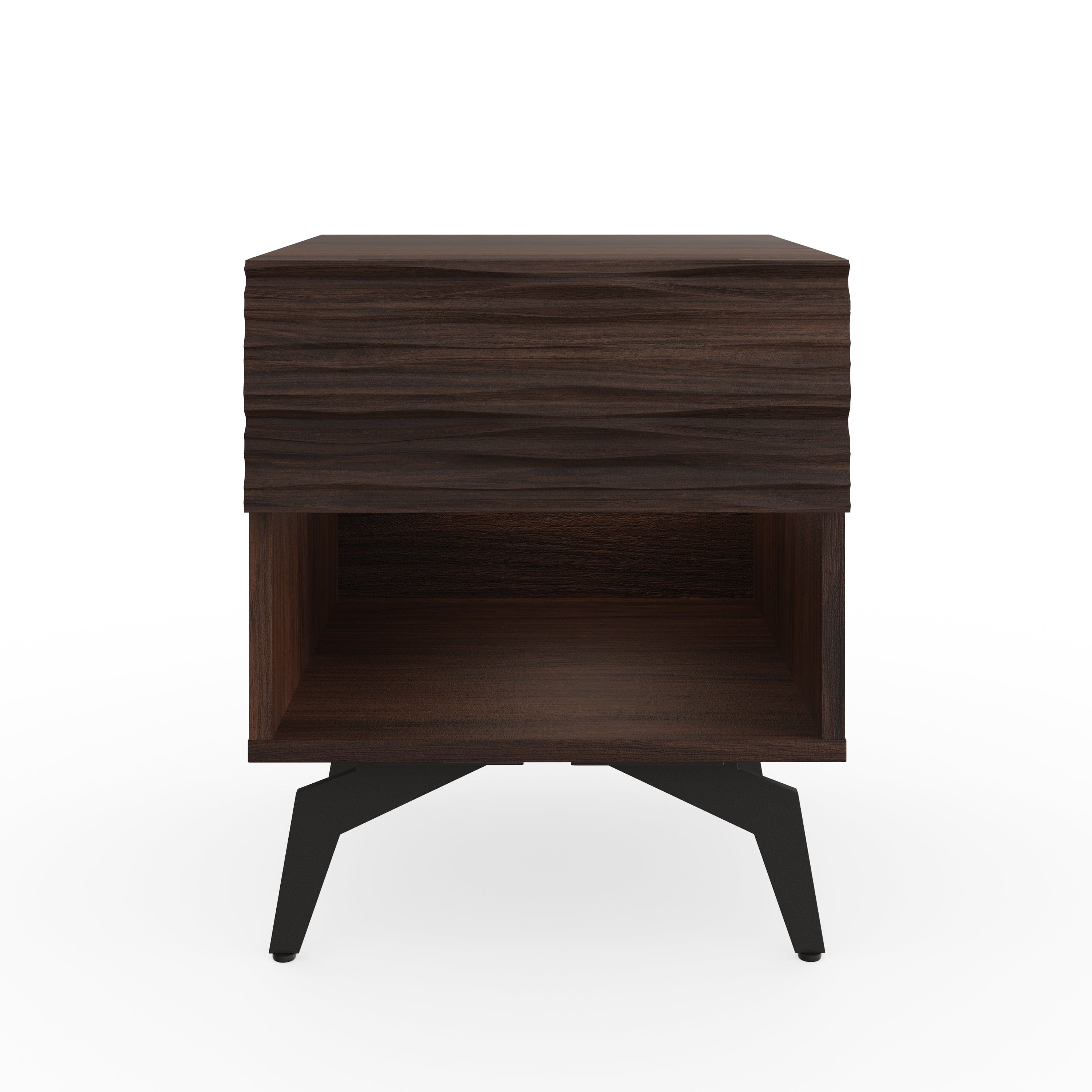 GFW Lamp Table Bantham Lamp Table Dark Walnut Bed Kings