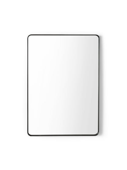 Jaya Black Frame Rectangular Wall Mirror