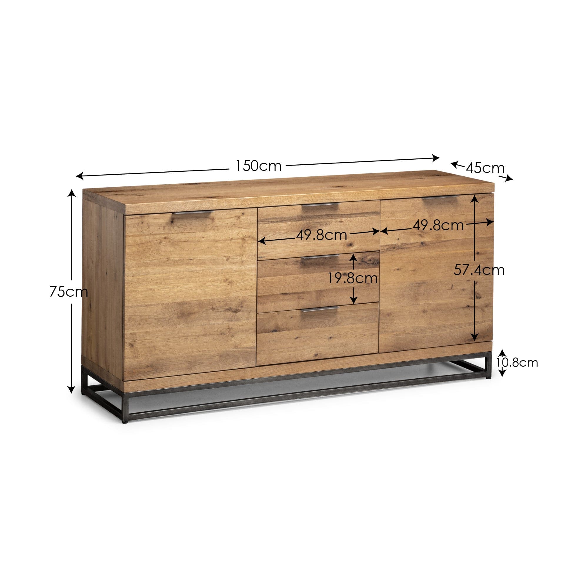 Brooklyn Oak Sideboard