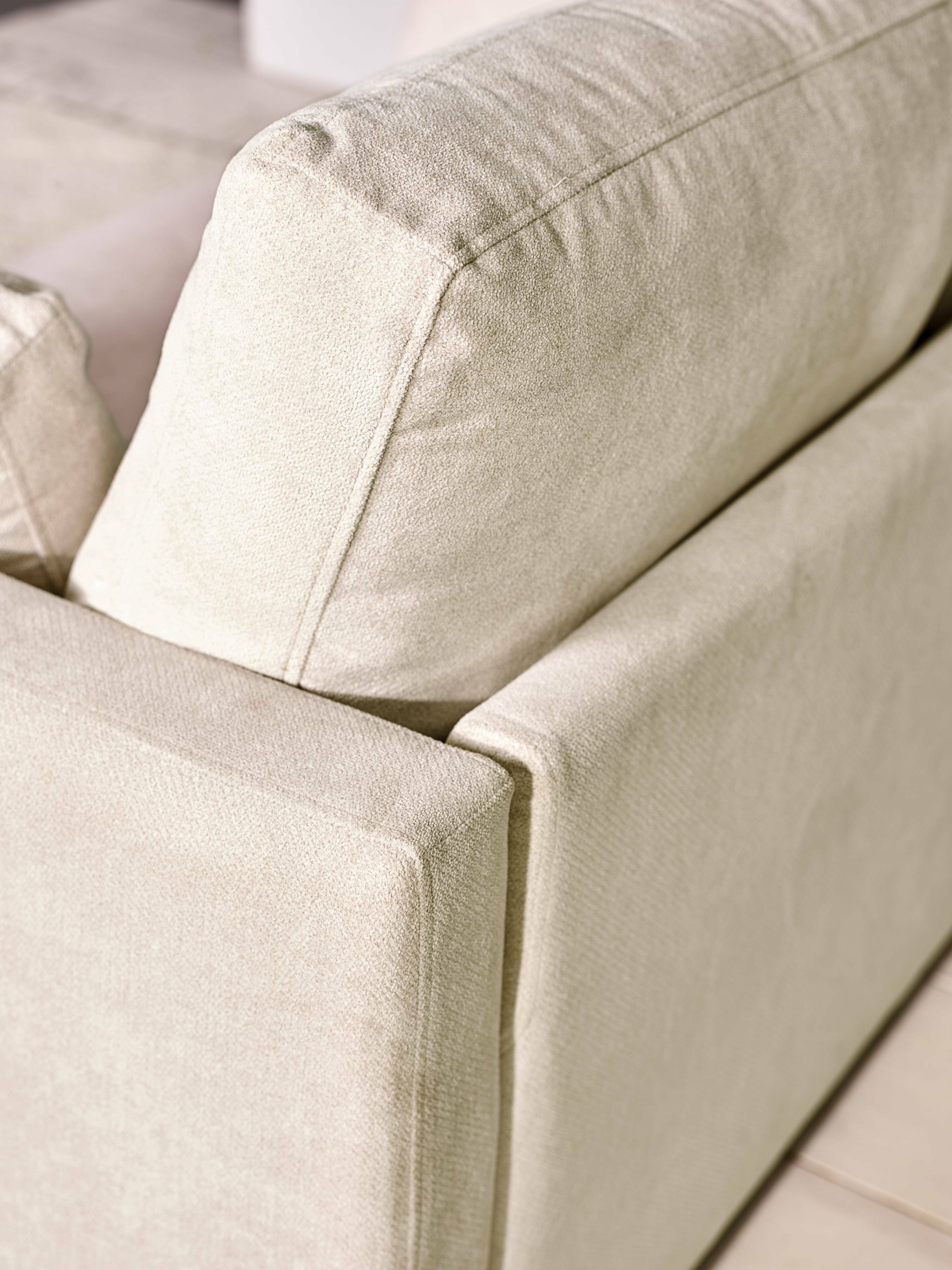 Ottilie Natural Chenille 2 Seater Sofa