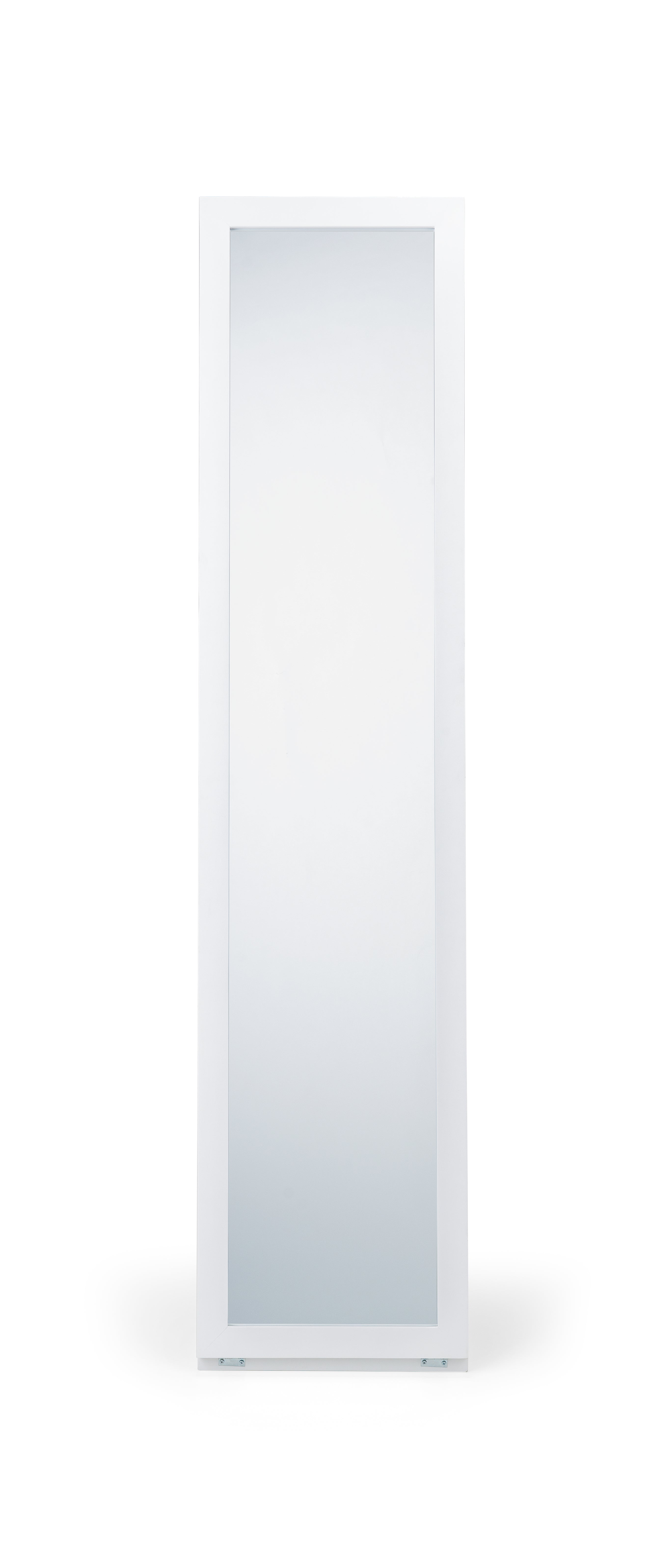 Fresco White Storage Mirror