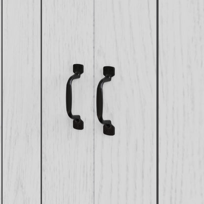 Boston 2 Door Wardrobe White