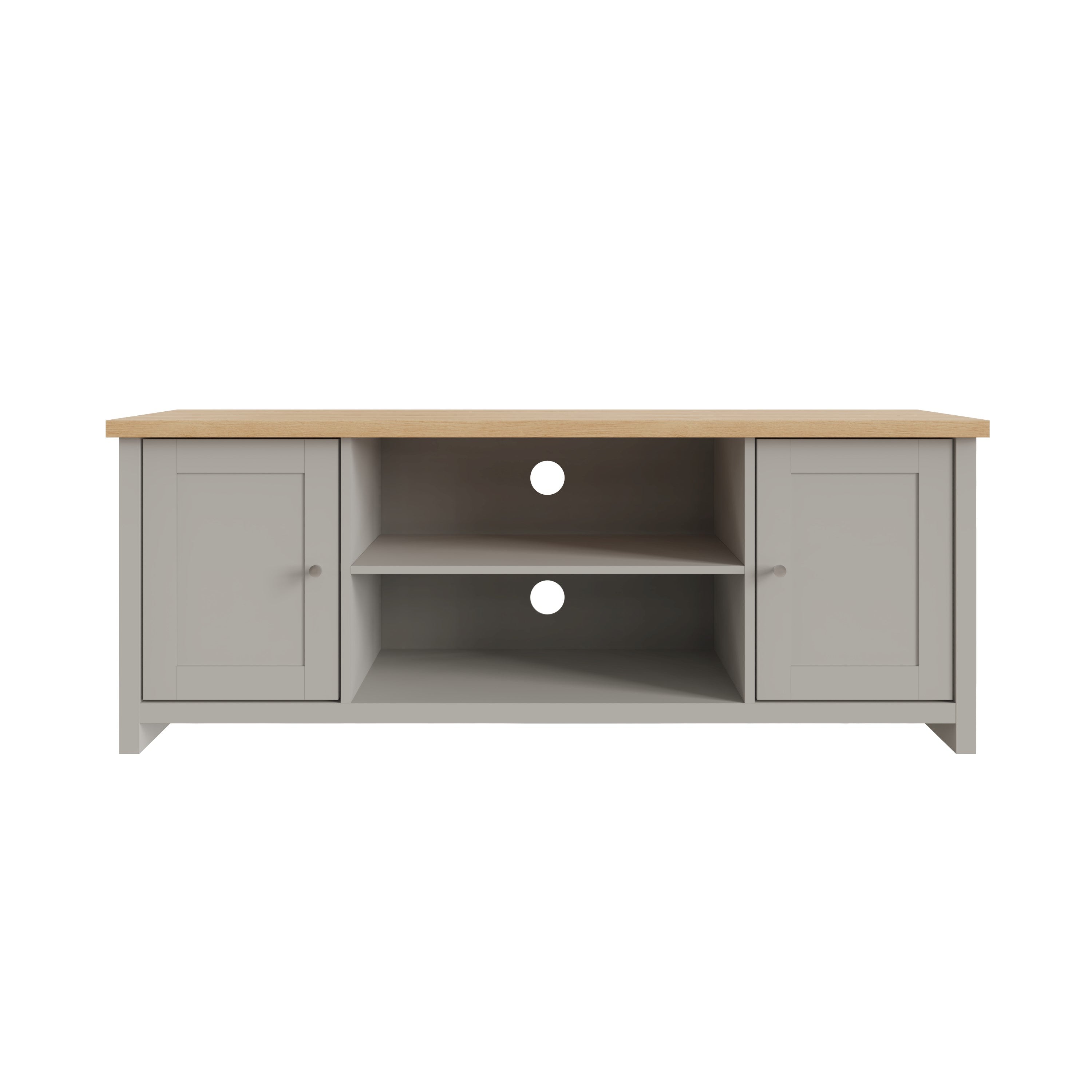Lancaster Large TV Cabinet Grey