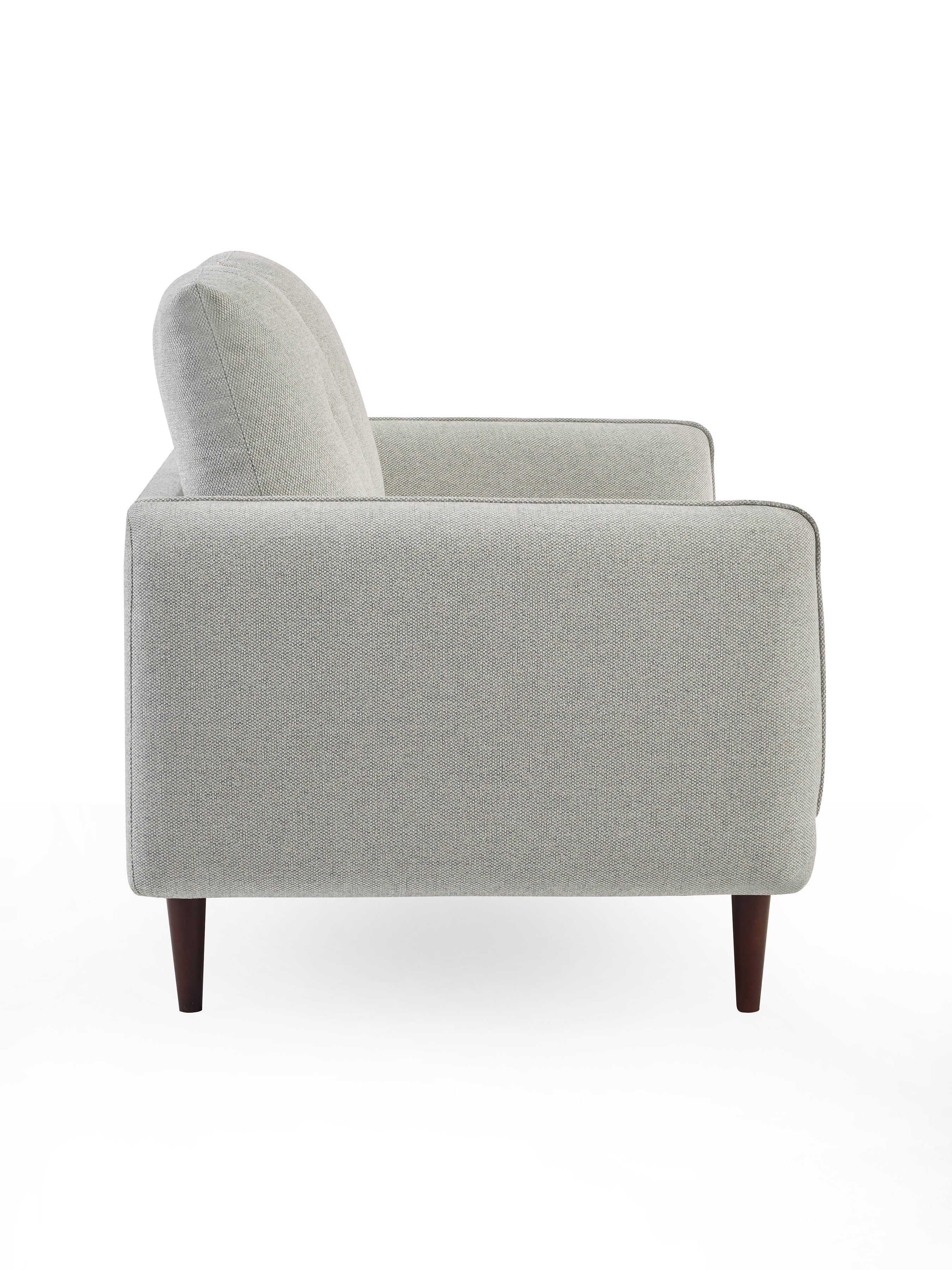 Remy 2 Seater Light Grey Fabric Sofa