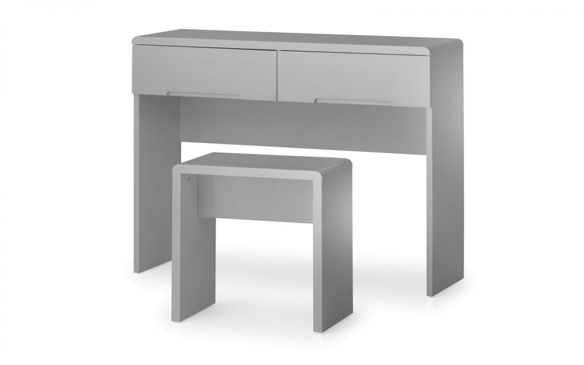 Manhattan Dressing Stool - Grey